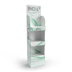 BiCi - Espositori in cartone da terra economici stampati