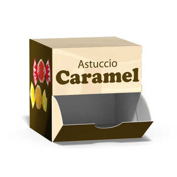 Astuccio in cartone cardboard, stampato e personalizzato  con la grafica da voi realizzata. Disponibile in varie dimensioni per essere usato come dispenser di proddotti di varie misure.