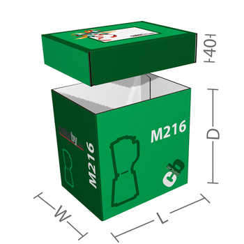 200 Scatole Di Cartone Di Carta 6x4x2 Imballaggio Postale Scatola Di - Foto 7